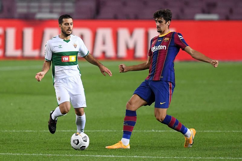 Trincao joined Barcelona from Liga NOS outfit Braga earlier this summer